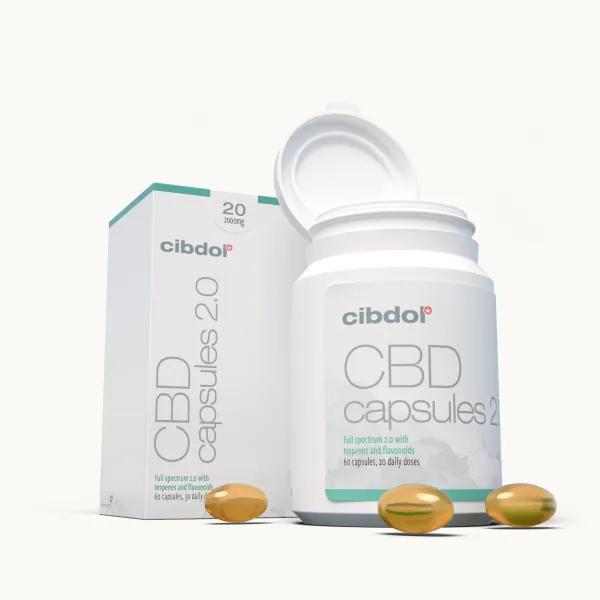 Kapsułki CBD 20%